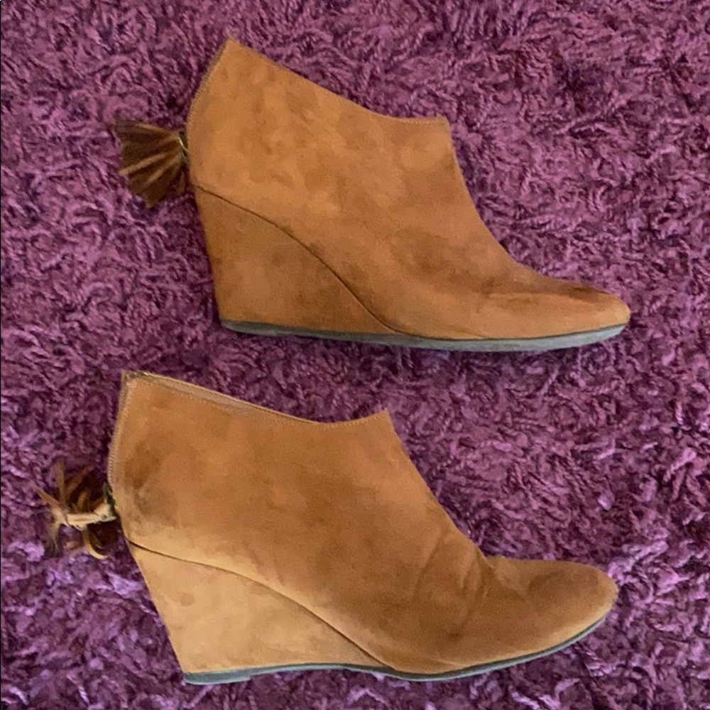 Suede Ankle Booties - Picture 5 of 5